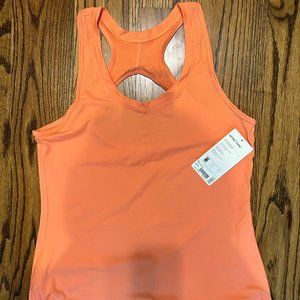 NWT Athleta netro tank size L - coral color